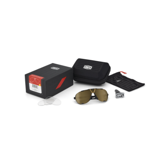 100% Westcraft Soft Tact Red Sunglasses, Black Mirror Lens