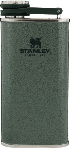Stanley Classic Easy Fill Wide Mouth Flask 8oz Hammertone Green