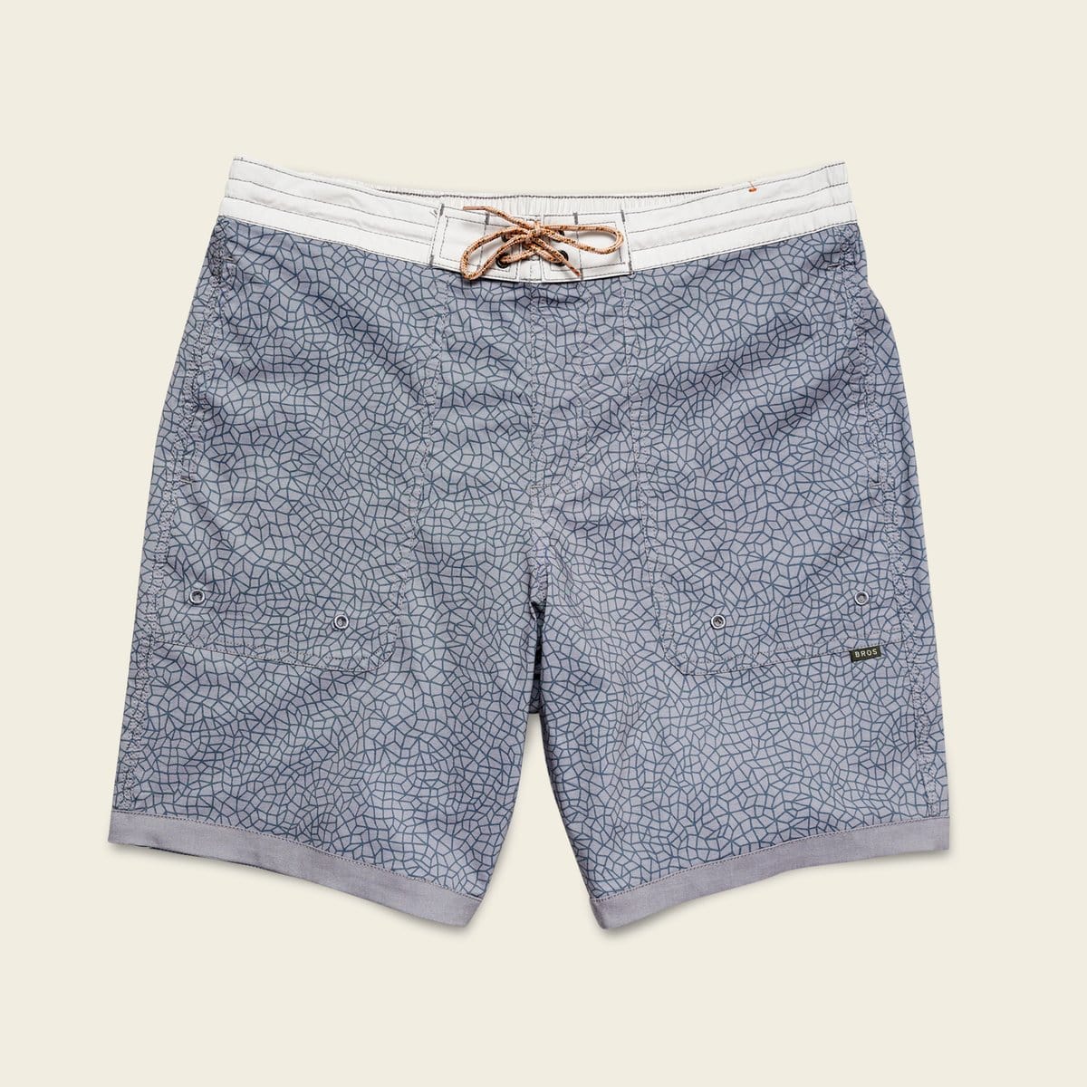Howler Brothers Sayulita Watershort - Shattered Glass Print : Tidepool