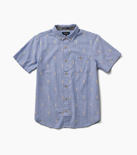 ROARK IKAT DOBBY BUTTON UP SHIRT