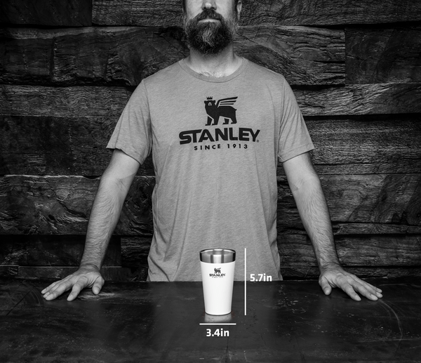 Stanley Adventure Stacking Beer Pint 16oz Matte Black