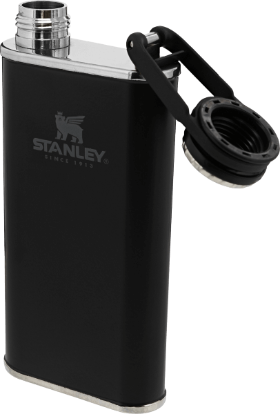 Stanley Classic Easy Fill Wide Mouth Flask 8oz Matte Black