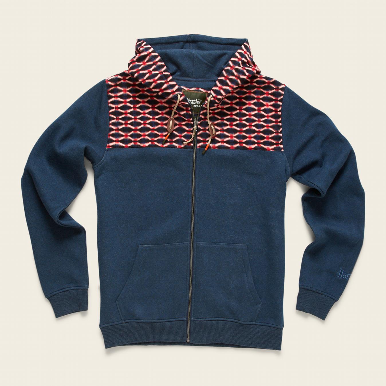 Howler Brothers Shaman Hoodie - Stella Blue/Shakedown