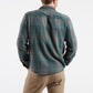 Howler Brothers Rodanthe Flannel - Shadow Plaid : Mirage Blue