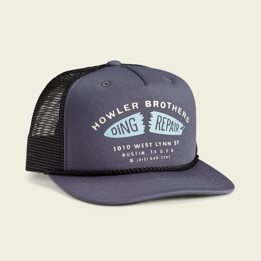 Howler Brothers Structured Snapback - Ding Repair : Charcoal